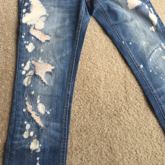 Urban outfitters bleached Jean fits 24 - Picture 3 of 5